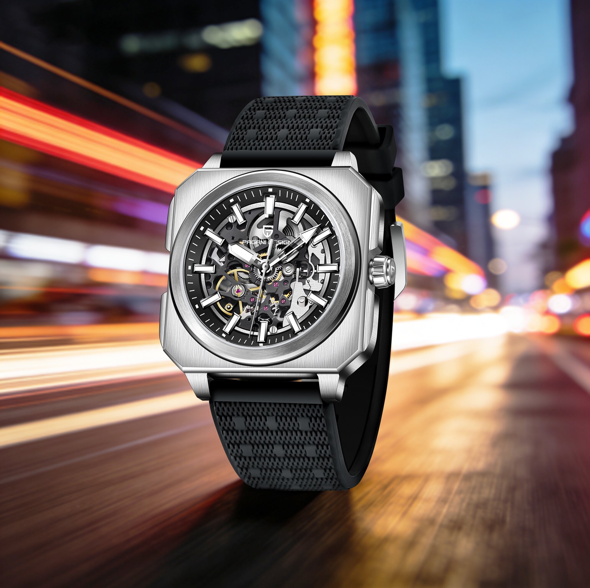 Men'S Formal Wear Watches - パガーニデザイン 2026 メンズ自動巻き機械式腕時計 ビジネススタイル フォーマルウェア スタンダードレザーストラップ