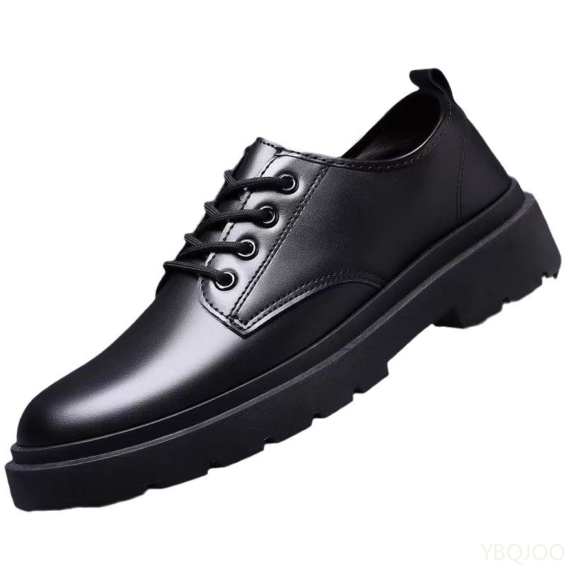 Men'S Formal Office Wear Shoes - ビジネスオフィスフォーマルウェアカジュアルレースアップメンズシューズ春秋ファッション新作通気性滑り止めメンズシューズ2026