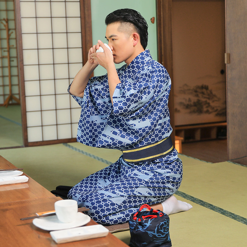 男性用の伝統的な着物,日本のエスニックウェア,花,火,社交服 - Men'S Formal Ethnic Wear のレビューと価格