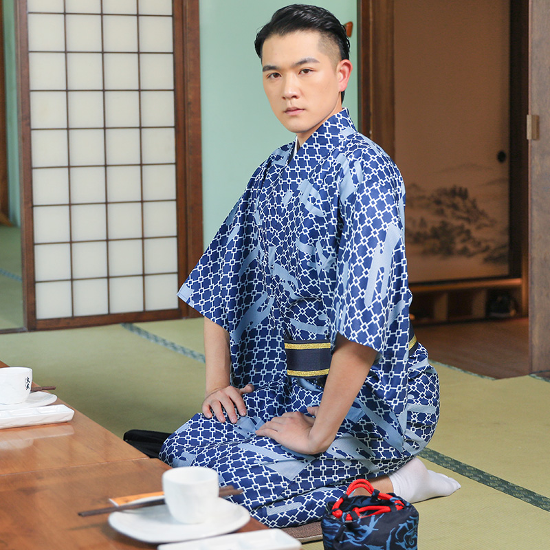 男性用の伝統的な着物,日本のエスニックウェア,花,火,社交服 - Men'S Formal Ethnic Wear のレビューと価格