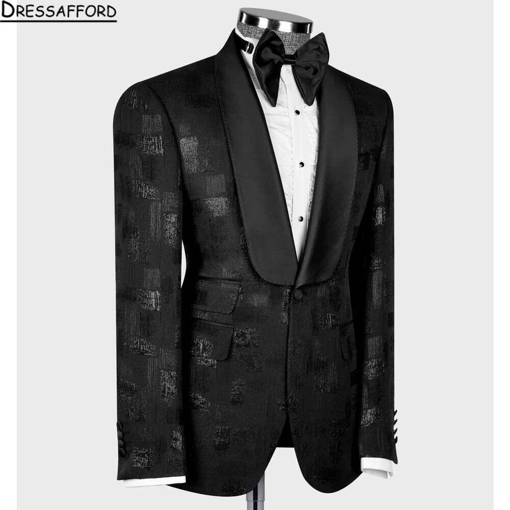 最新のファッション結婚式誕生日パーティーセット男性用フォーマ - Latest Men Formal Wear のレビューと価格