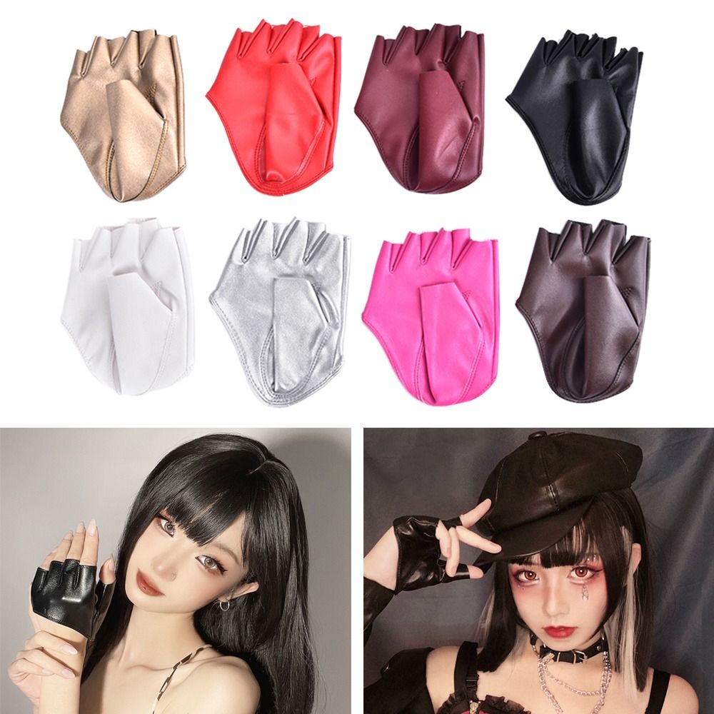 コスプレパーティーグローブパフォーマンスミトン女性男性 PU - Formal Wear Gloves Men のレビューと価格