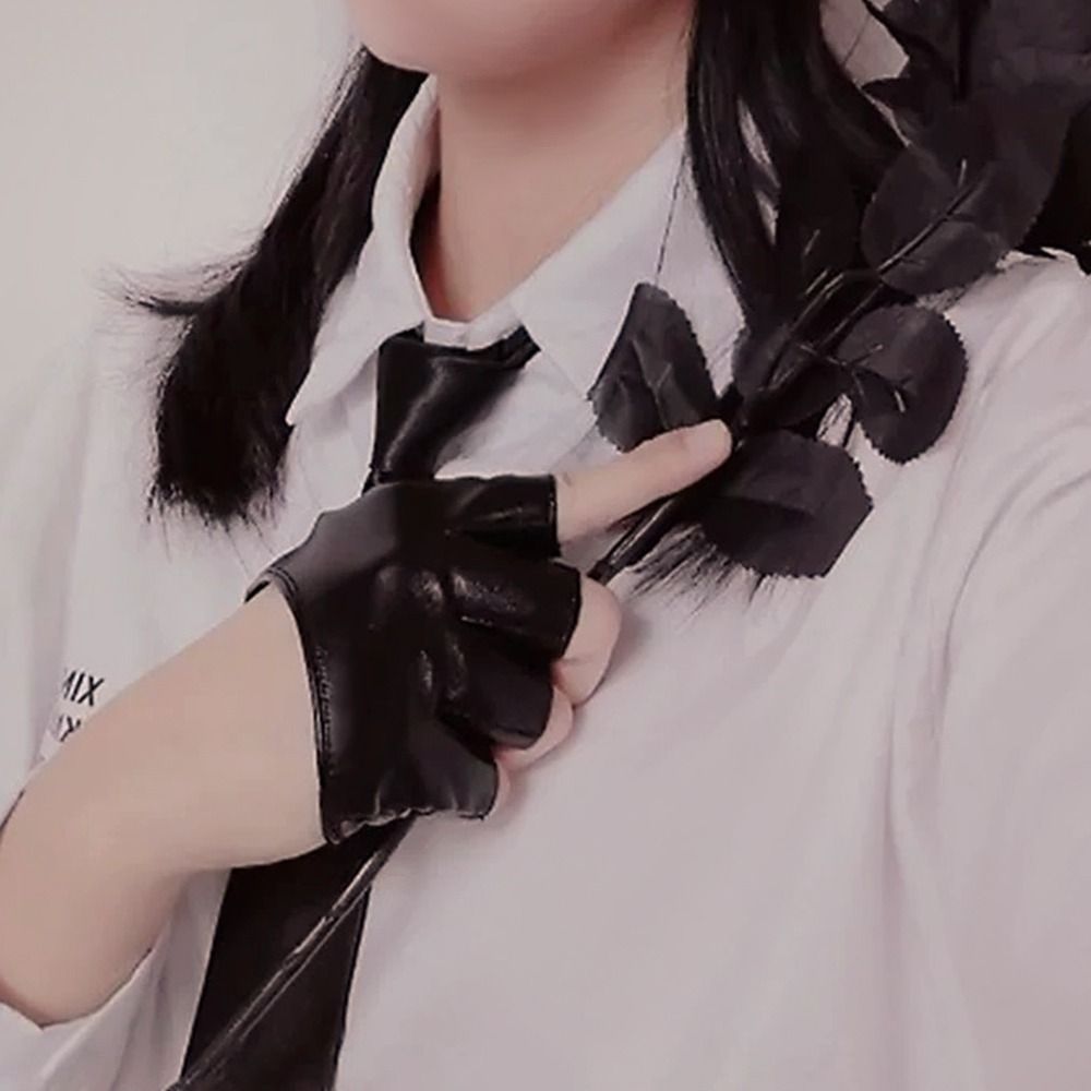 コスプレパーティーグローブパフォーマンスミトン女性男性 PU - Formal Wear Gloves Men のレビューと価格