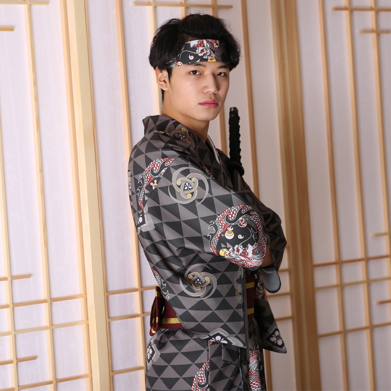 アジア民族風新デザイン着物 メンズフォーマルドレス 日本紳士 - Men'S Formal Ethnic Wear のレビューと価格