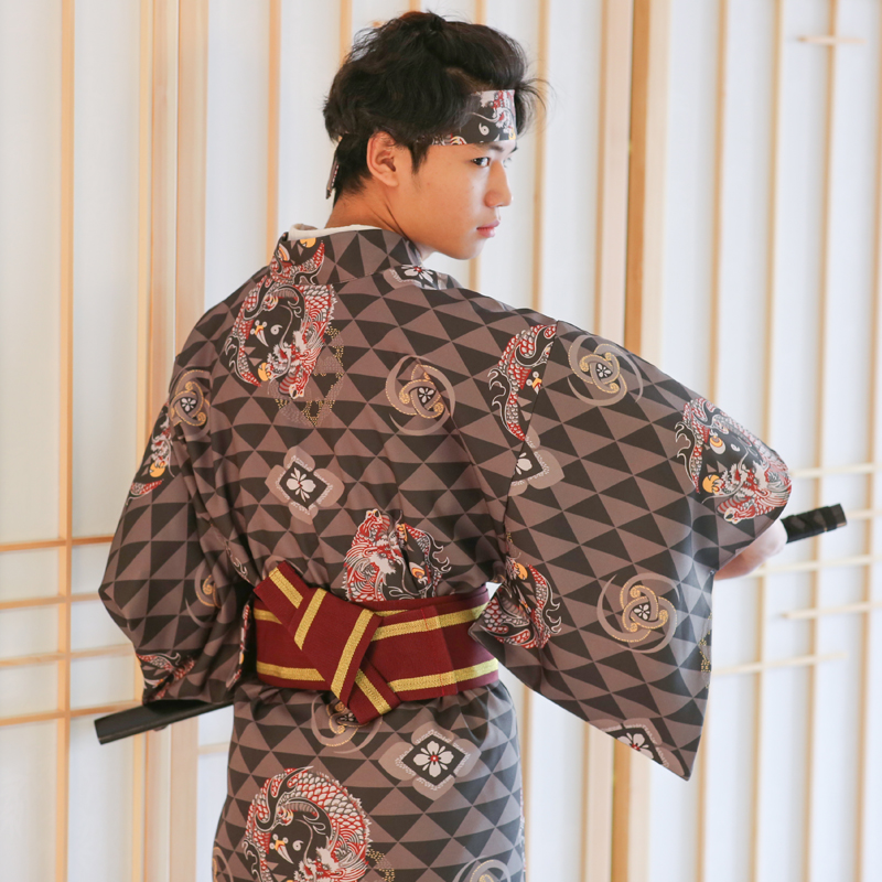 アジア民族風新デザイン着物 メンズフォーマルドレス 日本紳士 - Men'S Formal Ethnic Wear のレビューと価格