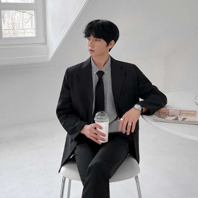 プレミアムメンズブレザースーツセット 夏用 カジュアル ビジ - Men'S Formal Wear For Graduation のレビューと価格