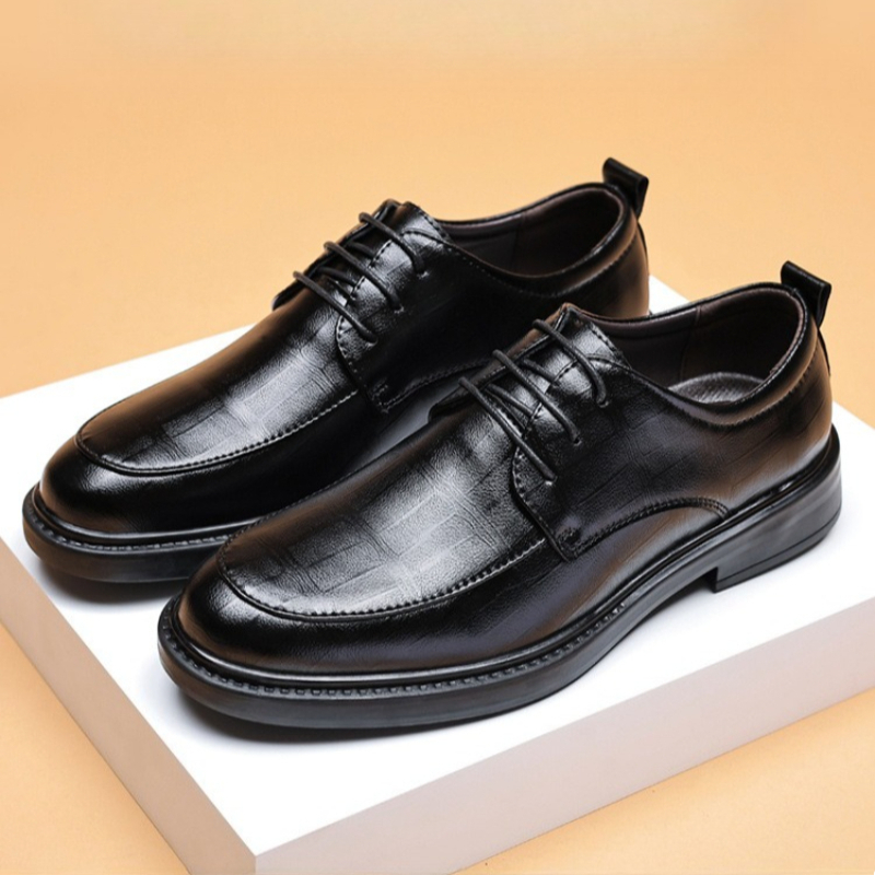 男性用プラットフォームドレスシューズ男性用ダービーフォーマル - Men'S Formal Office Wear Shoes のレビューと価格