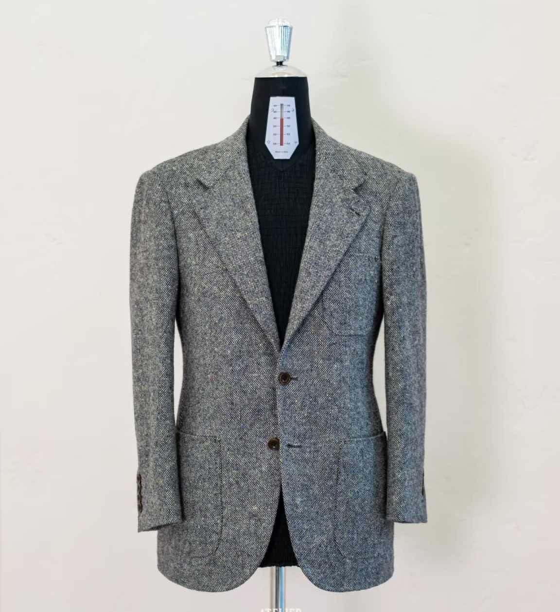 ヴィンテージツイードメンズ2ピーススーツ 長袖ブレザー スト - Men'S Formal Wear For Reception のレビューと価格