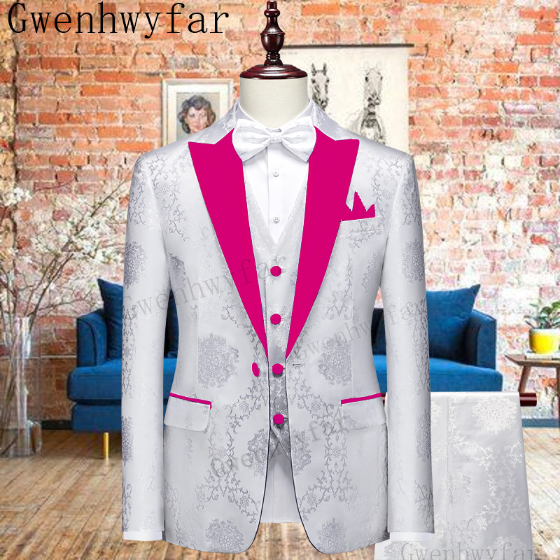 Gwenhwyfar-メンズスリムフィット2ピースブレザース - Latest Men Formal Wear のレビューと価格