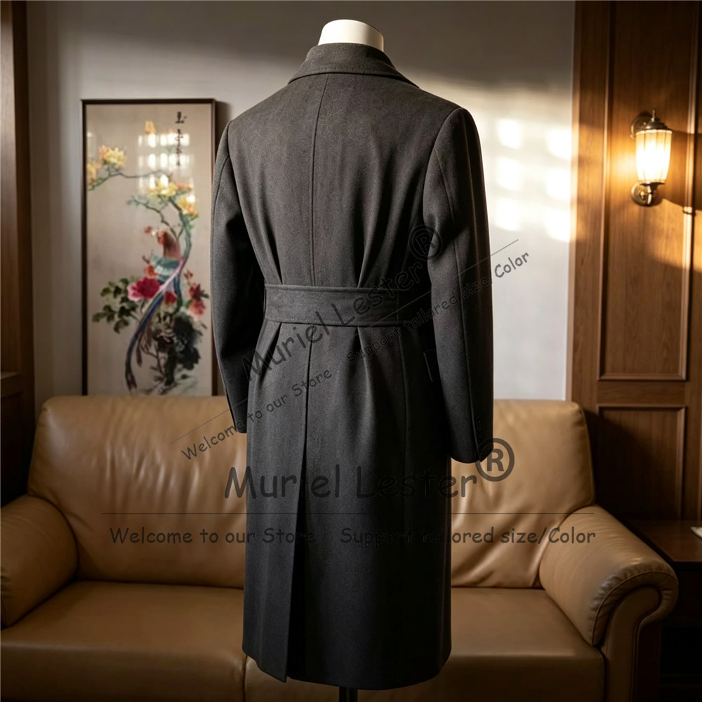 ヴィンテージ風メンズコート、ロング丈、カスタムメイド、ビジネ - Men'S Formal Dinner Wear のレビューと価格