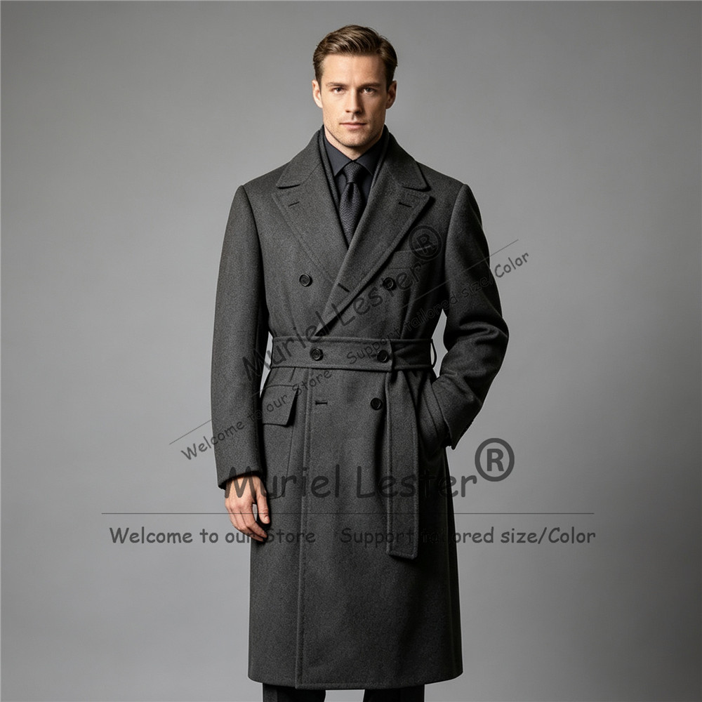 ヴィンテージ風メンズコート、ロング丈、カスタムメイド、ビジネ - Men'S Formal Dinner Wear のレビューと価格