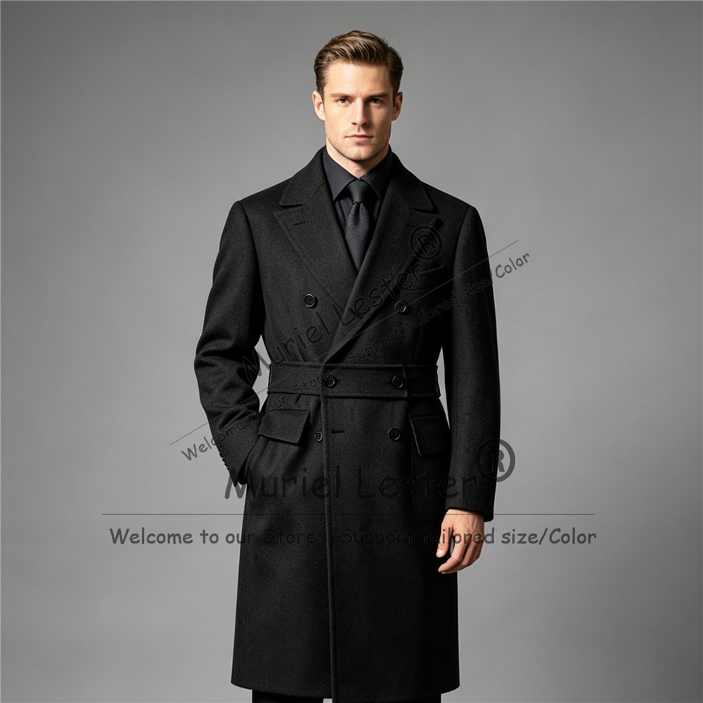 ヴィンテージ風メンズコート、ロング丈、カスタムメイド、ビジネ - Men'S Formal Dinner Wear のレビューと価格