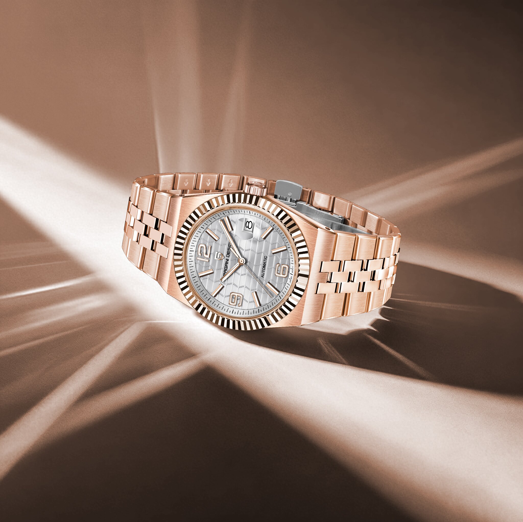 パガーニデザイン高級メンズ自動ドレスウォッチサファイアステン - Men'S Formal Wear Watches のレビューと価格