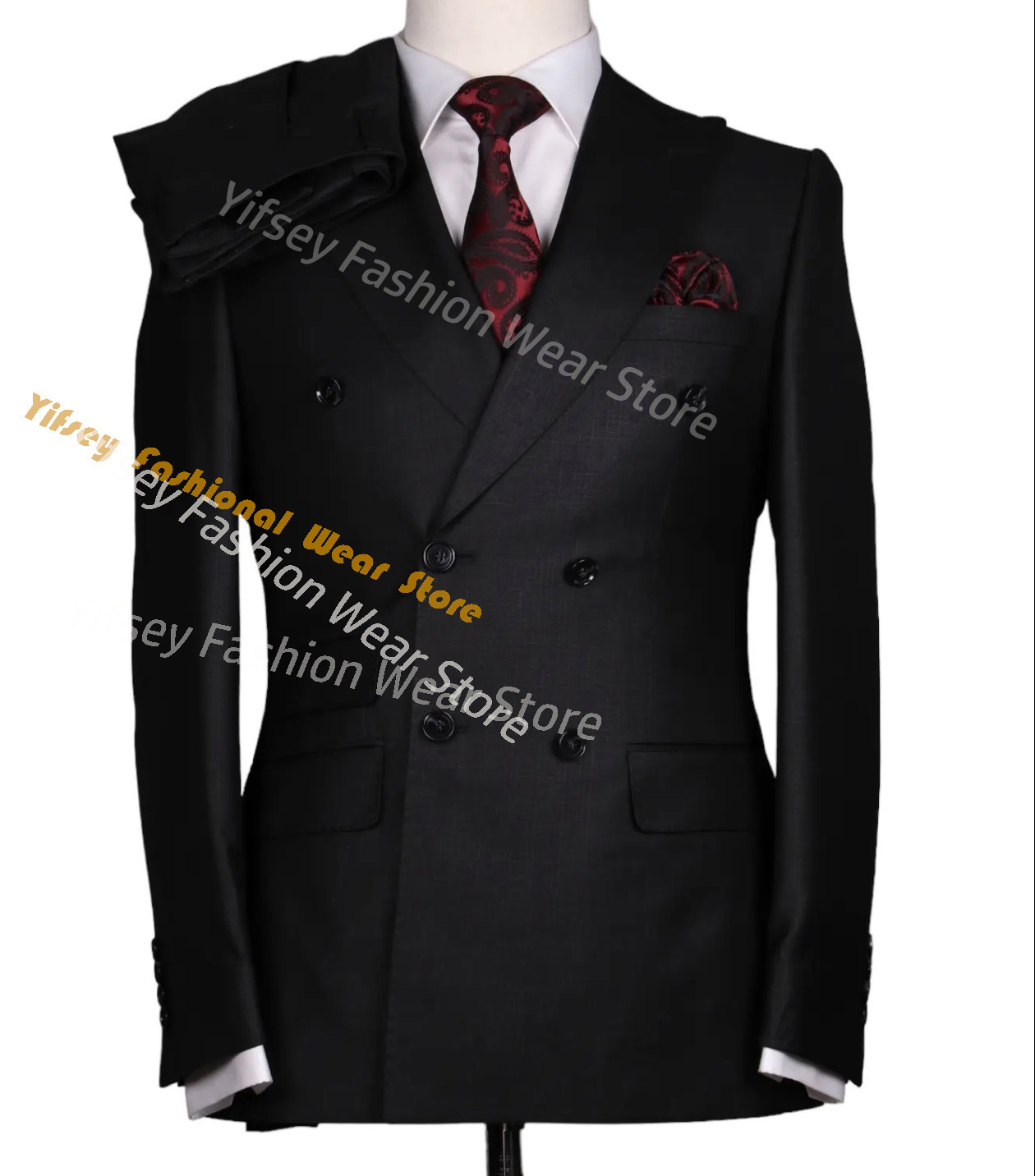 ブラウンサマーマンスーツセットコートパンツボーイフレンドブレ - Latest Men Formal Wear のレビューと価格