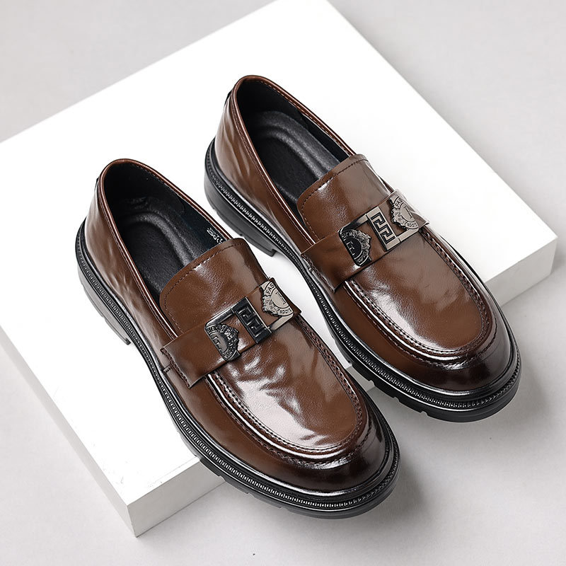 メンズ、英国風ビジネスフォーマルウェア、ローファー、カジュア - Men'S Formal Office Wear Shoes のレビューと価格