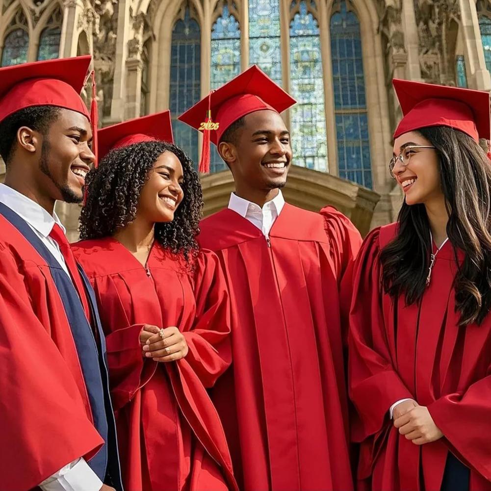 男女兼用マット仕上げ卒業式帽子とガウンセット、2026年タッ - Men'S Formal Wear For Graduation のレビューと価格
