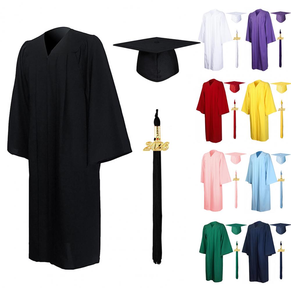 男女兼用マット仕上げ卒業式帽子とガウンセット、2026年タッ - Men'S Formal Wear For Graduation のレビューと価格
