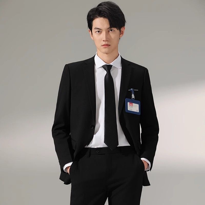 男性ティーンボーイズ韓国スタイルスリムフィットブレザーパンツ - Men'S Formal Wear For Graduation のレビューと価格