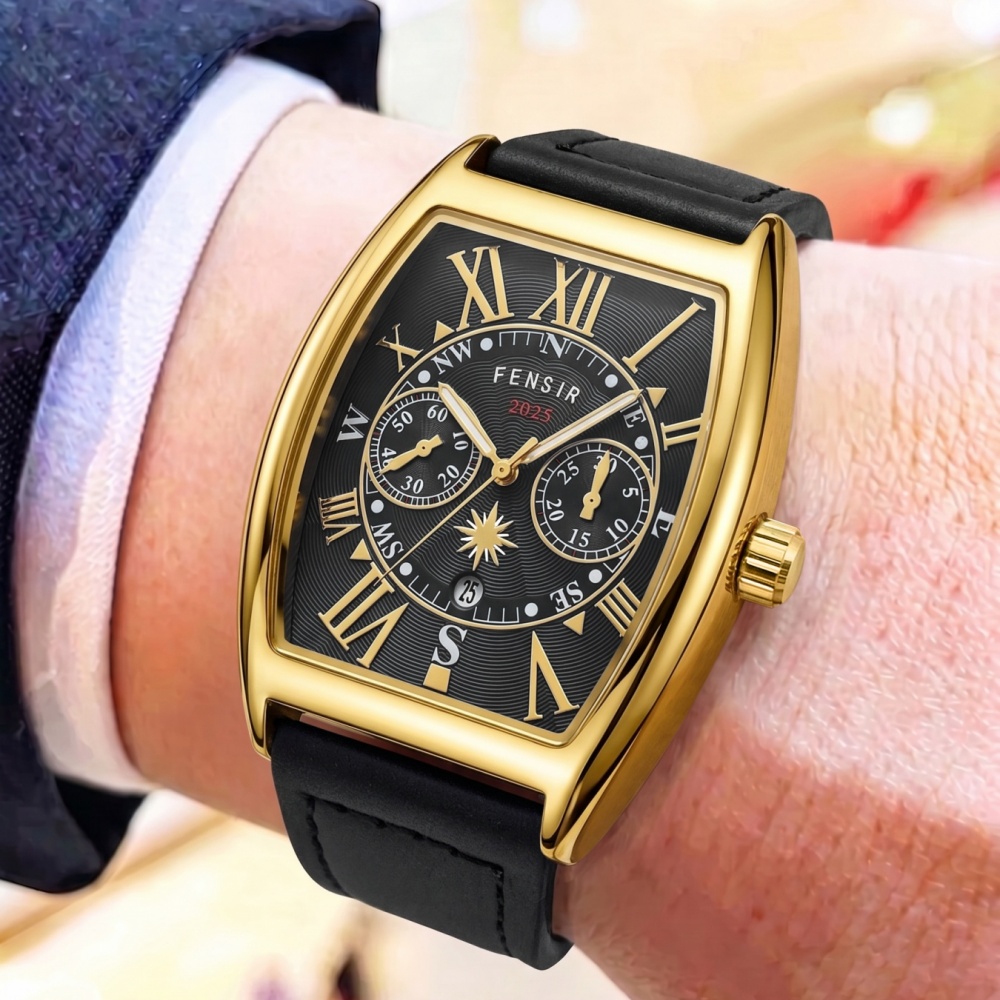 バレル型クォーツムーブメントを搭載した高級メンズウォッチ、ヴ - Men'S Formal Wear Watches のレビューと価格